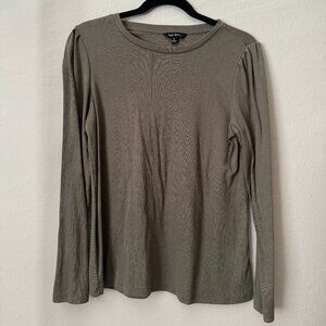 Navy Green Long sleeve shirt